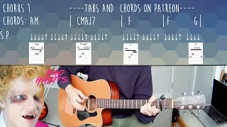 Bad Habits | Ed Sheeran | EASY Guitar Tutorial with Chords and Tabs