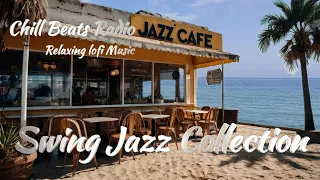【Relaxing Swing Jazz】PIANO & Sax Cozy Instrumental lofi Music Chill Beats Radio ローファイノリのいいジャズ BGM