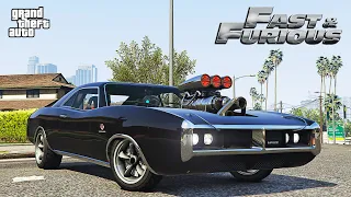 GTA 5 Online - FAST AND FURIOUS | Dom's Charger Replica! How To Build Tutorial!