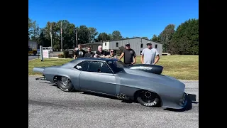 Street Outlaws - Lizzy Musi's Bonnie Camaro is Rebuilt! Updated Chassis & Lighter!