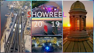 ШОУРИЛ 2019 с дрона | SHOWREEL 2019 drone footage | Питер, Лахта, Алые Паруса, дамба, ВК фест 5, ЗСД