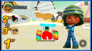 SUGAR RUSH SPEEDWAY GAMEPLAY WITH SWIZZLE MALARKEY | ROBLOX