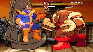 THANOS vs JUGGERNAUT - Highest Level Amazing Fight!