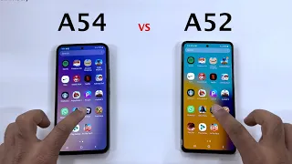 SAMSUNG A54 5G vs A52 5G - Speed Test