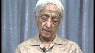 Why are you here? | J. Krishnamurti