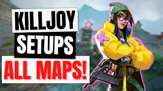 The BEST Killjoy Setups on All Maps! (2024)