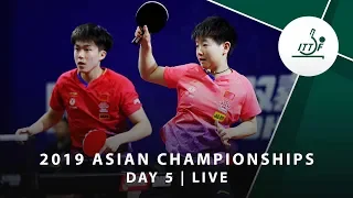 2019 ITTF-ATTU Asian Championships | DAY 5 - LIVE