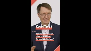 Wer sollte sich den zweiten Booster holen? #KarlText #Booster #Auffrischungsimpfung #shorts