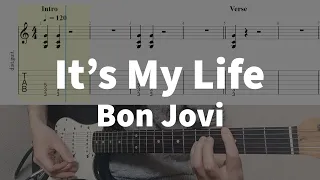 It's My Life - Bon Jovi | guitar tab