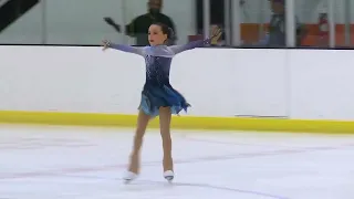 Must see!!! Dasha gets her first #DoubleAxel in the competition! #figureskating #GlacierFalls2023