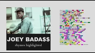 Joey Bada$$ on Hardknock - Lyrics, Rhymes Highlighted (099)