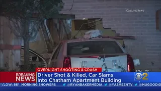 Driver Fatally Shot, Car Slams Into Apartment Building In Chatham