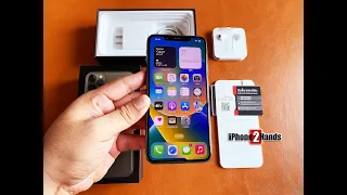 รีวิวสินค้า iPhone 11 Pro Max สีเขียว 64gb ศูนย์ iStudio มือสอง ราคาถูก ครกบล่อง สภาพใหม่ๆ น่าใช้งาน