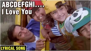 ABCDEFGHI..I Love You | Lyrical Song | Hum Saath Saath Hain | Salman Khan, Sonali Bendre, Tabu, Saif