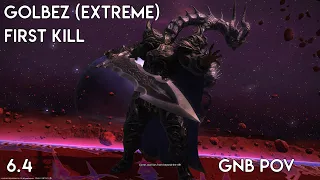 FFXIV OST Golbez First Kill (Extreme) - Voidcast Dias [6.4] | GNB PoV