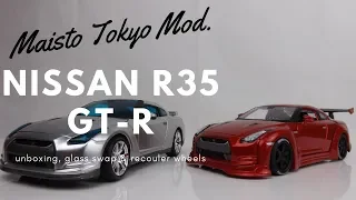 Maisto Nissan Skyline R35 GTR Wide body liberty Walk