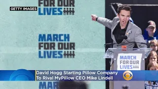 'This Pillow Fight Just Got Very Real': David Hogg Starting Pillow Company To Rival MyPillow CEO Mik