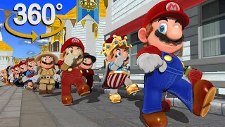 Mario Parade 360° Video (The First 3D VR Game Experience!)