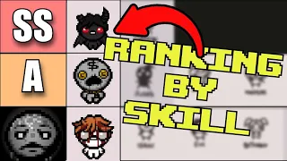 Ranking Isaac Characters For NEW PLAYERS