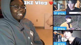 [SKZ VLOG] I.N : I.N의 퐁당로그 2,Changbin : 돼끼의 꿀로그 2 & HAN : 아늑한 일상로그||REACTION