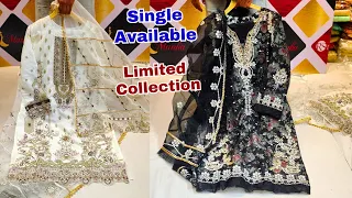 Readymade Pakistani Suits || Single Available || Hyderabad Wholesale Dress Materials