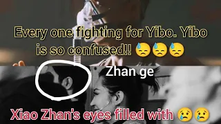 Wang Yibo confused 😓so much of pressure on this new year ‼️Xiao Zhan's eyes filled with tears  |BJYX