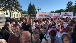 Молитвенное стояние  Видео Василия Солярова