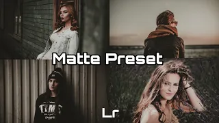 Matte Tone - Lightroom Mobile Presets | Matte Vintage Preset | Adventure Preset | Matte Filter