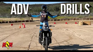 3 Great ADV Stand Up Steering Exercises| Adventure Motorcycle Riding Tip