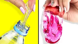 HAZ SLIME DE AGUA 💦 Probando Recetas SIN BORAX