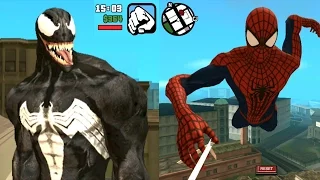 GTA SA Android Spiderman Mod