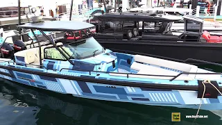 2022 Axopar Brabus Shadow 500 T-Top - Walkaround Tour - 2021 Cannes Yachting Festival