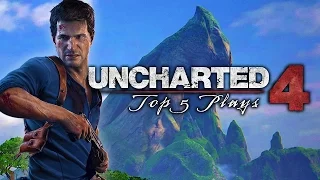 Uncharted 4 Multiplayer | Top 5 Plays - Episode 1 (Best Gameplay Countdown)