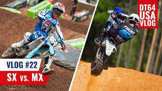 Nique Thury USA Vlog #22 - Die Unterschiede zwischen Supercross und Motocross
