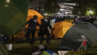 Protests pushed Columbia 'to the brink,' university president says