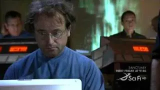 Stargate Atlantis - 5x10 - First Contact - Gate Explosion