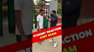 CUET Exam Student Reaction 💯🤩#shorts