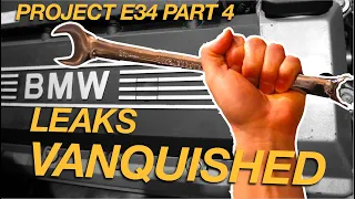 Is it possible to have a BMW without leaks? Project E34 Part 4