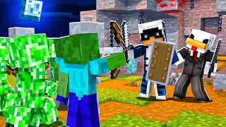 KENDAL E BELLAFACCIA DIFENDONO IL MONDO DALL'INVASIONE - MINECRAFT ITA