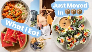 Vegan What I Eat In A Day + Unfinished Apartment Tour