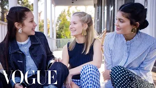 Kylie Jenner & Bella Hadid Play "Shag, Marry, Kill" with Lottie Moss | Vogue