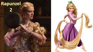 Once Upon A Time All Princesses And Their Disney Counterparts (OUAT VS DISNEY)