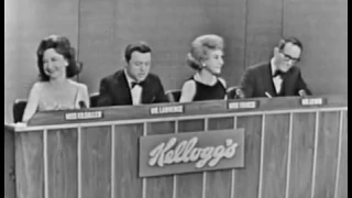 What's My Line   Allan Sherman; Steve Lawrence panel Mar 15, 1964