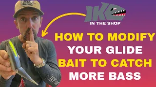 How to MODIFY your GLIDE BAIT to CATCH BIGGER Bass!