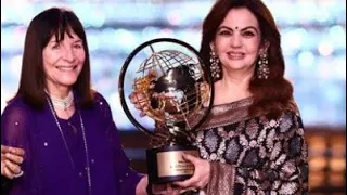 Mrs Nita Ambani Received World Humanitarian Award at the 71st Miss World 2024 Grand Final in Mumbai