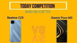 Today competition which one is better realme c25 vs xiaomi poco m3