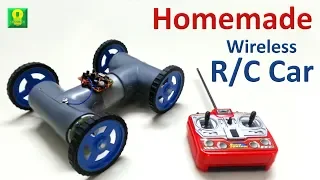 How to make Wireless Remote Controlled Car at home