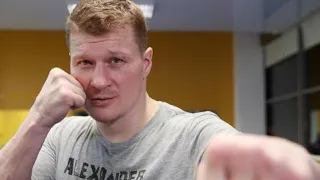 КАК АЛЕКСАНДР ПОВЕТКИН ГОТОВИТСЯ К РЕВАНШУ С УАЙТОМ. ВИДЕО ТРЕНИРОВКИ.