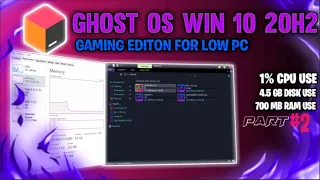 Nuevo Windows GHOST SPECTRE 2023 / SUPER LITE / Windows 10 20H2