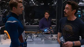 Tony Stark vs Steve Rogers  Argument Scene - The Avengers (2012) Highlight Movie CLIP 4K UHD